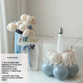 Finished balloon bouquet DIY material package with round balloons for cake centrepiece decoration