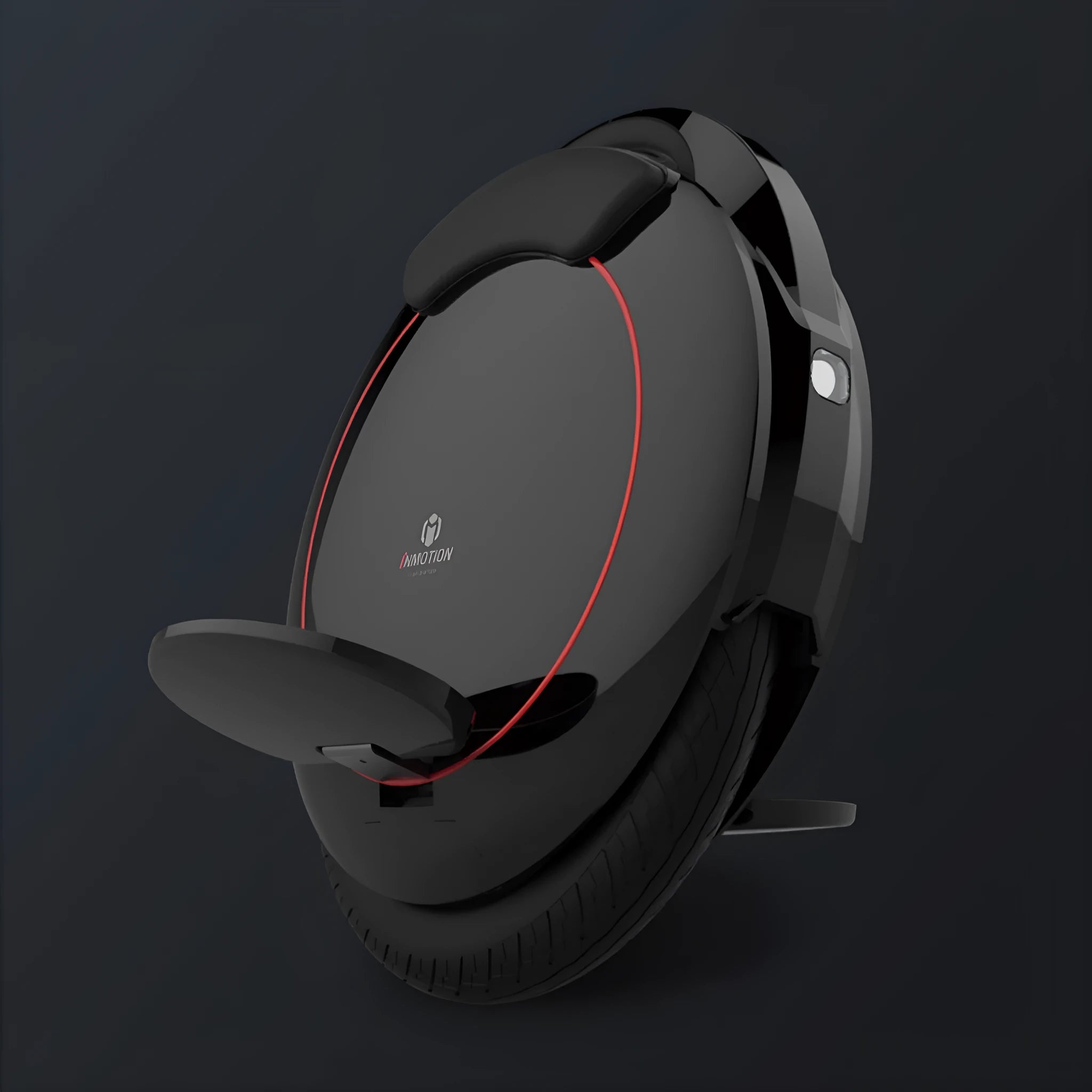 Black 14-inch smart balance car one wheel somatosensory with 72V battery and 25km range