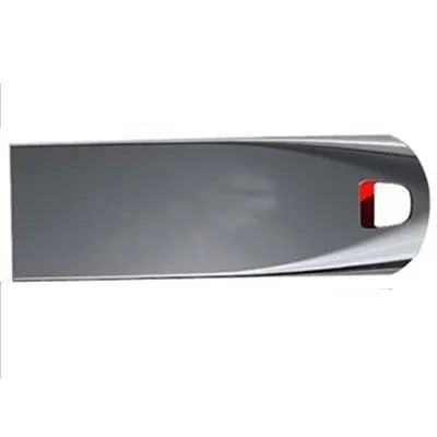 Black Bidding U Disk 128GB USB 2.0 flash drive with rotational plastic casing