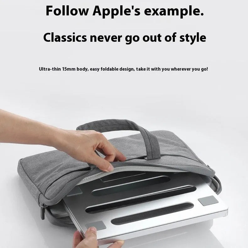 Aluminium alloy notebook cooling rack with folding riser mechanism in silver finish