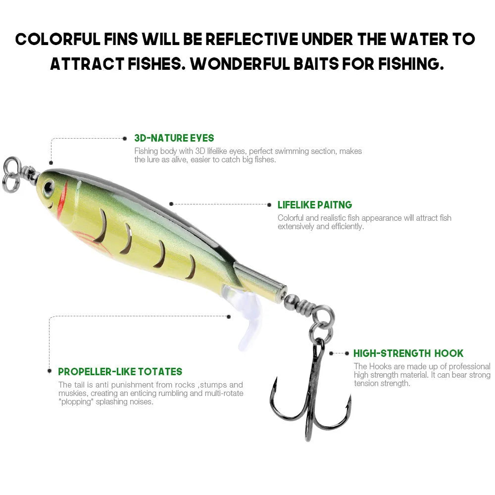 7.5cm soft plastic bionic fishing lure in multiple colour options