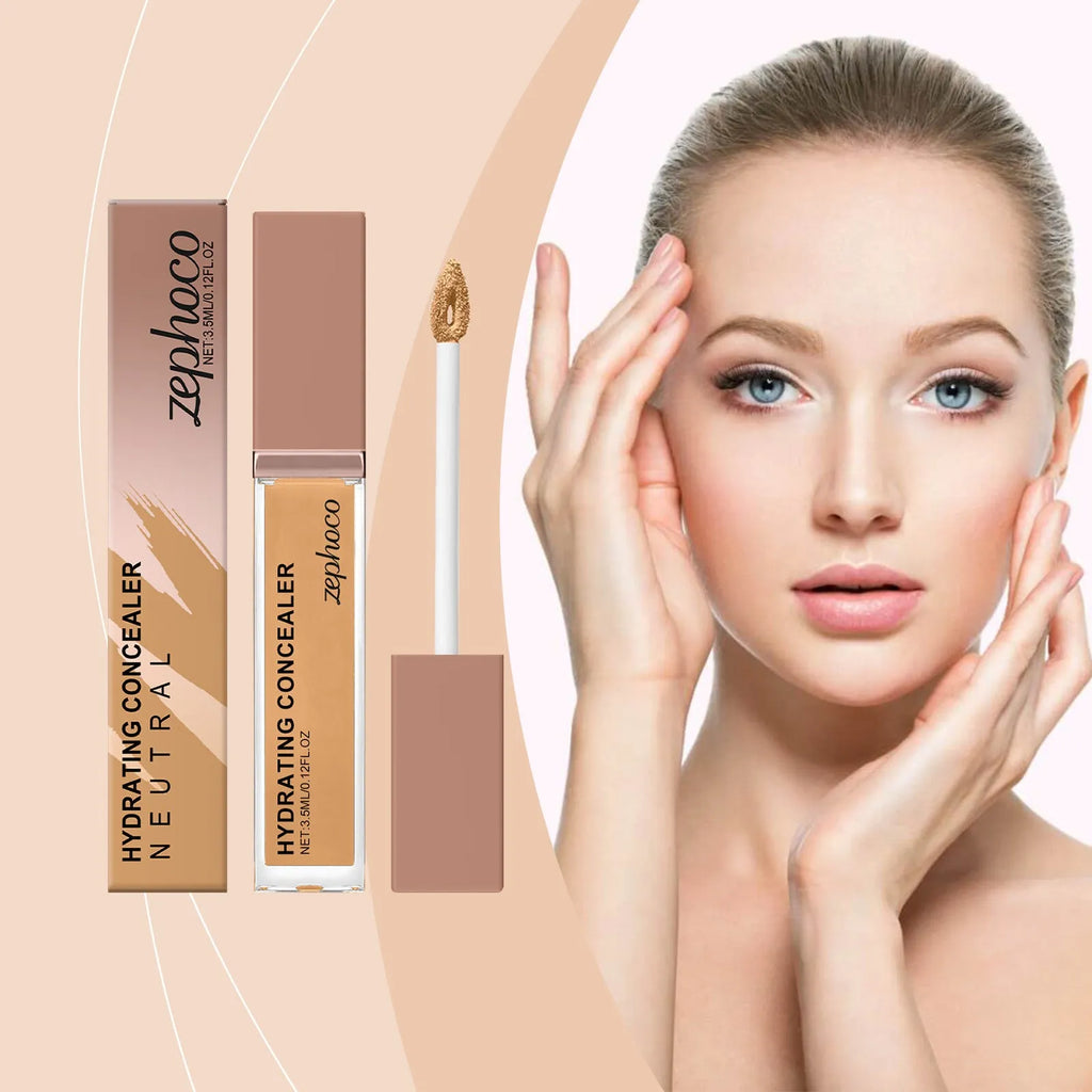 3.5ml tube of medium skin tone liquid foundation and concealer with a natural finish.