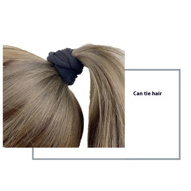 Compact black wrist bag armband sleeve for phone, shown with OPP packaging, dimensions 10cm by 10.5cm.