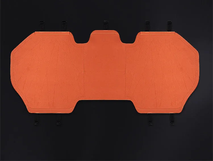 Ultra thin tailored leather car seat cover with gradient hole design in multiple colour options