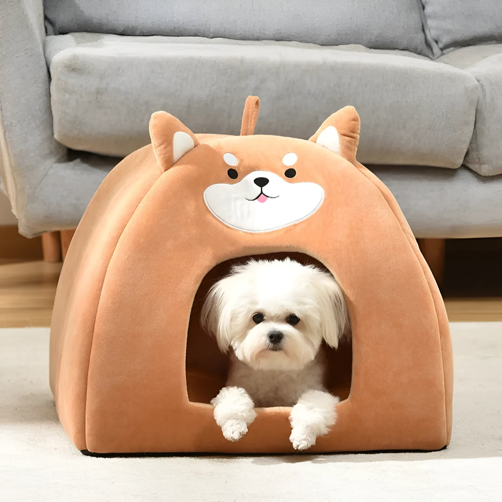 Warm cloth cat bed for autumn and winter available in S, M, L sizes