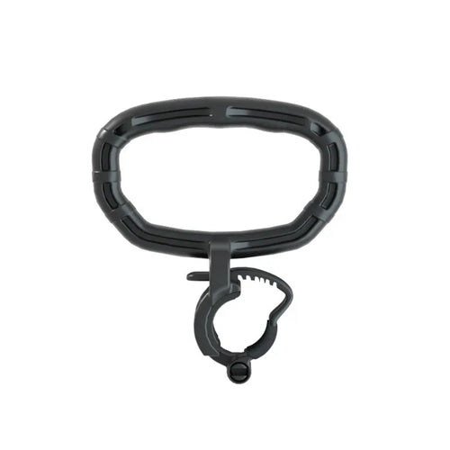 Adjustable black kettlebell handle made from PP material, 21x19cm, for home gym weight training