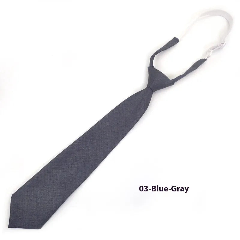 Navy blue cotton bow tie in arrow style with tie-dye processing measuring 35cm by 7cm