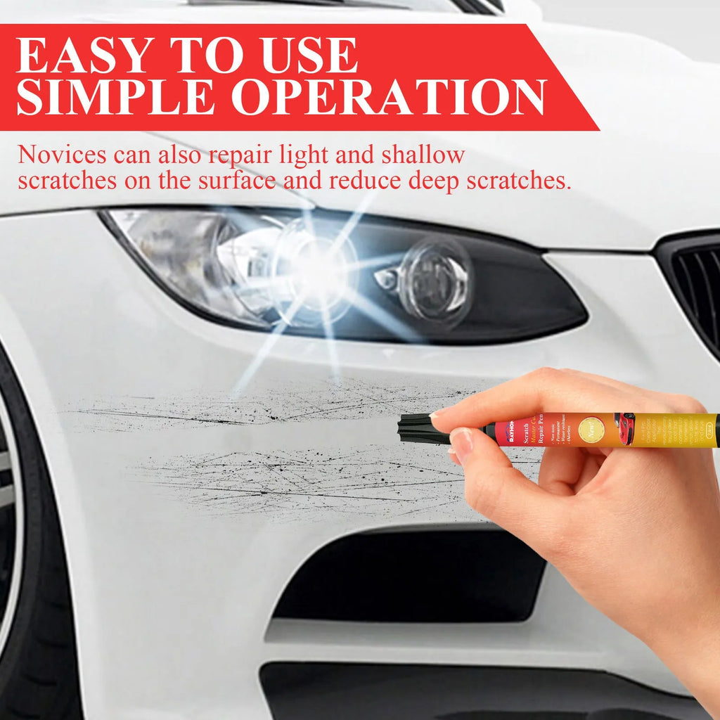 Car scratch repair pen 7.4ml UV curing formula for paint touch ups