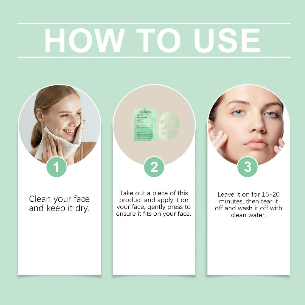 Retinol Hydrating Mask sheet pack with hyaluronic acid and Centella extract