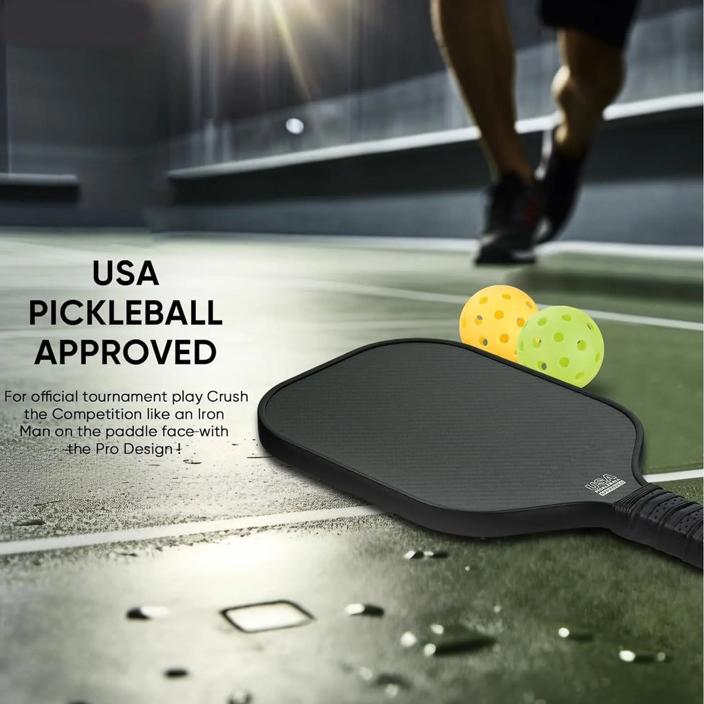 3K full carbon fiber graphite beach racket, 40x20x1.3cm, 230g, in black or orange