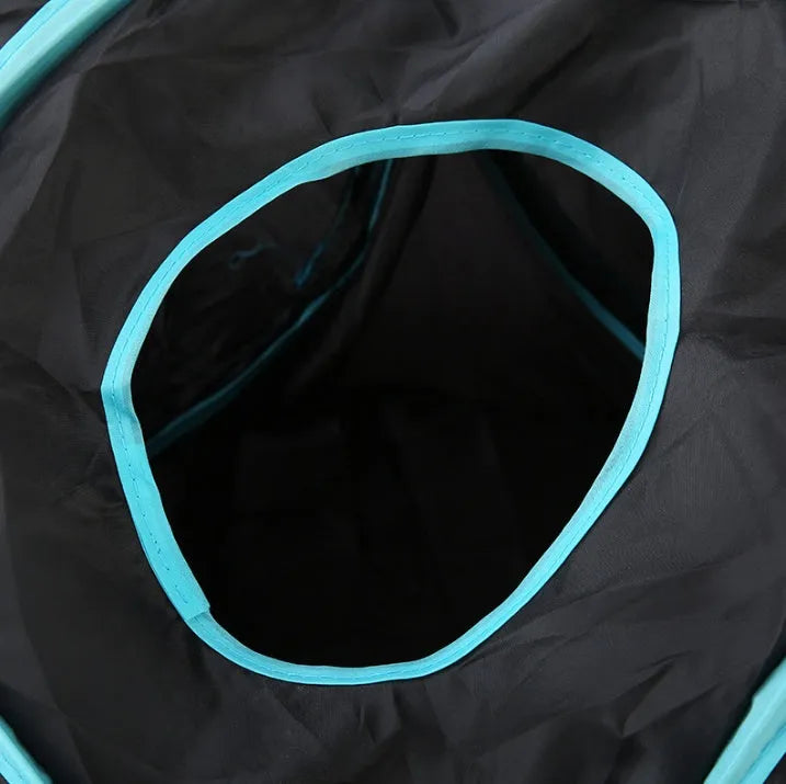 Collapsible S-type four-channel polyester cat tunnel toy for indoor pet play