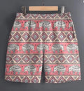Men's polyester outdoor shorts in multiple patterns and colours with size range S to 5XL