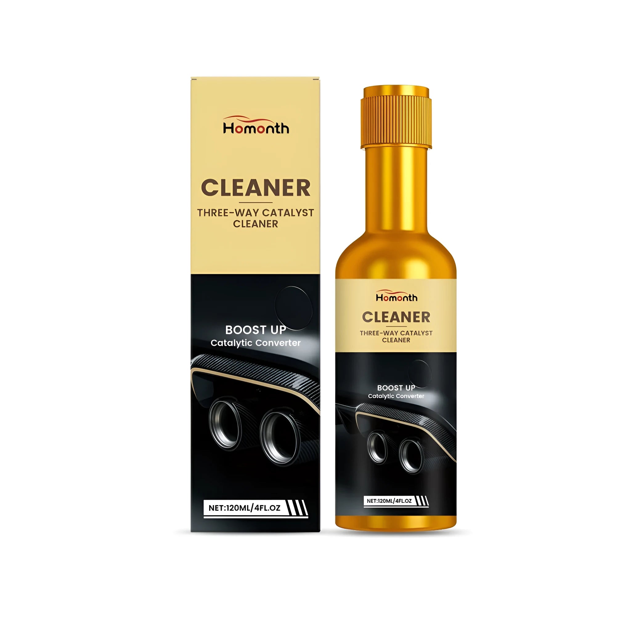 120ml bottle of catalytic converter cleaner liquid fuel additive treatment