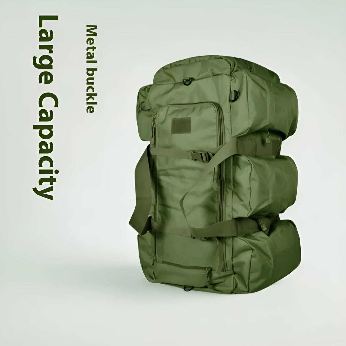 Outdoor sports multifunctional mountaineering tactical backpack in Oxford cloth camouflage pattern