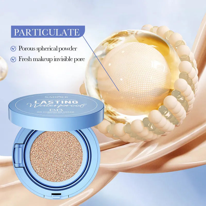 Contour primer concealer BB cream in tube packaging, 15g, skin brightening formula, Natural or Ivory White shade