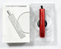 Aluminium alloy car emergency hammer with 4-in-1 safety functions including window breaker