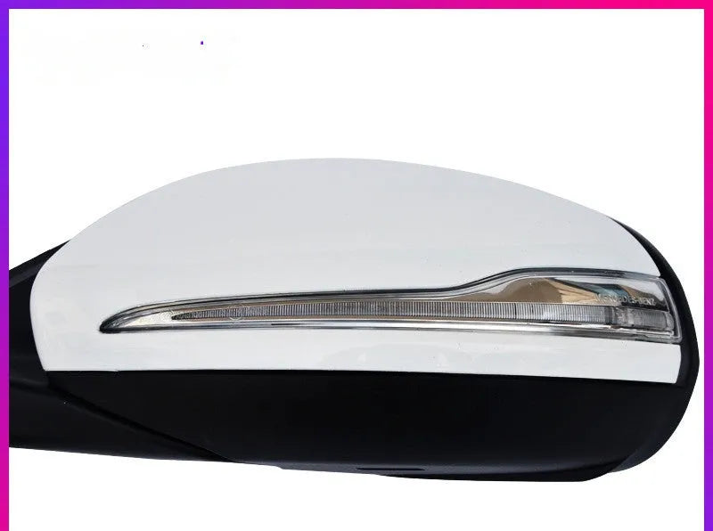 Mercedes W205 C-Class rearview mirror assembly replacement reflector in ABS plastic