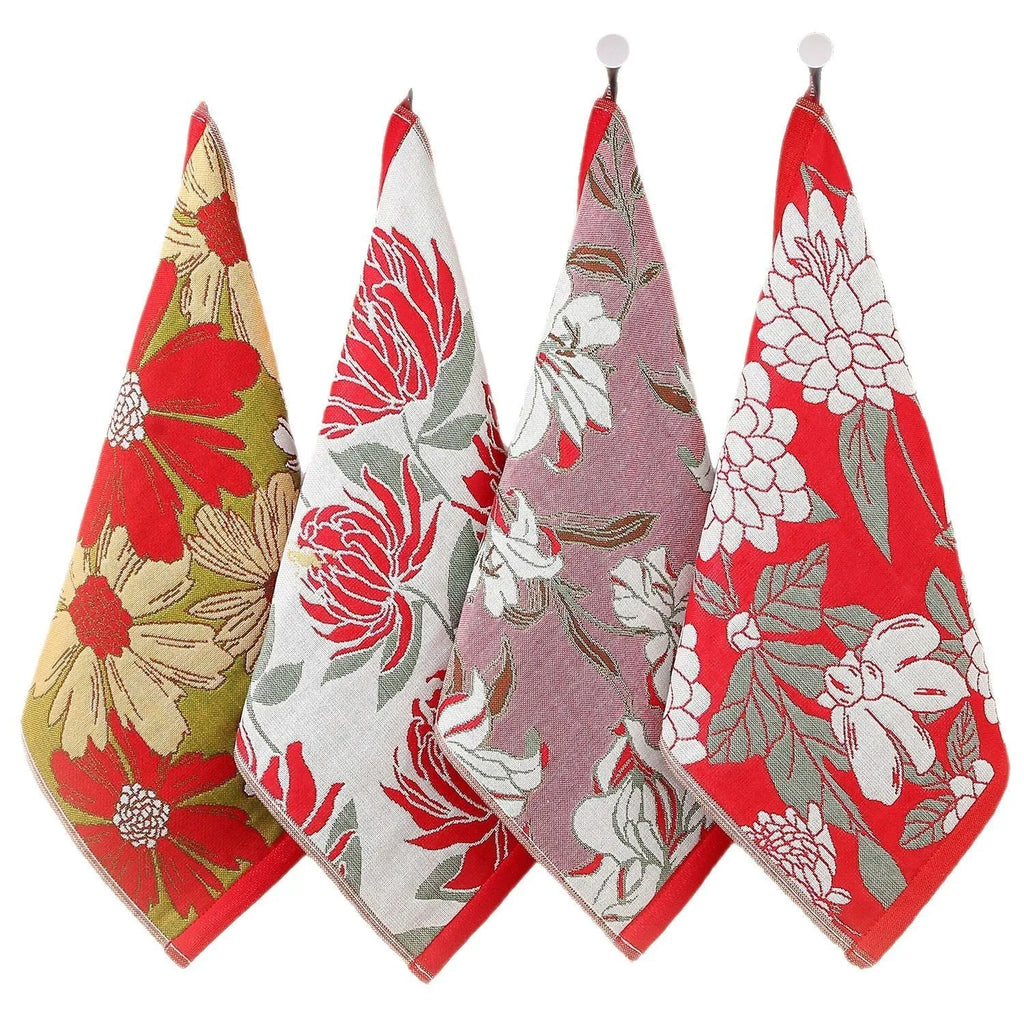 Class A cotton gauze square towel, kids face wash, lint-free, 40x34cm, hanging handkercchief