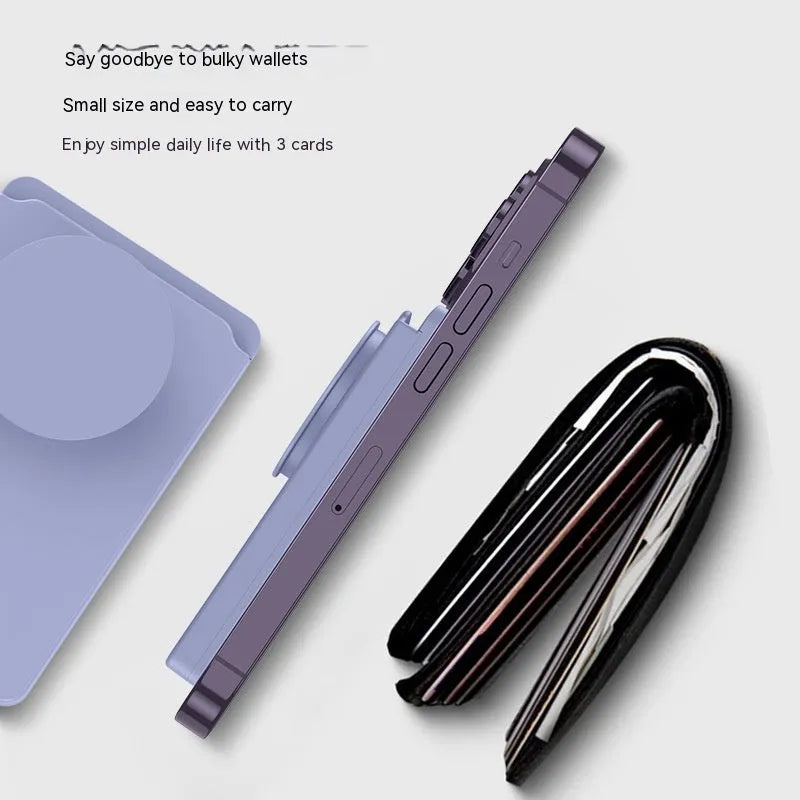 Magnetic suction phone airbag holder for Apple iPhones in five colour options