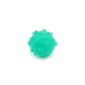 Colourful 2-inch spike dog ball with squeaker for small breed puppies