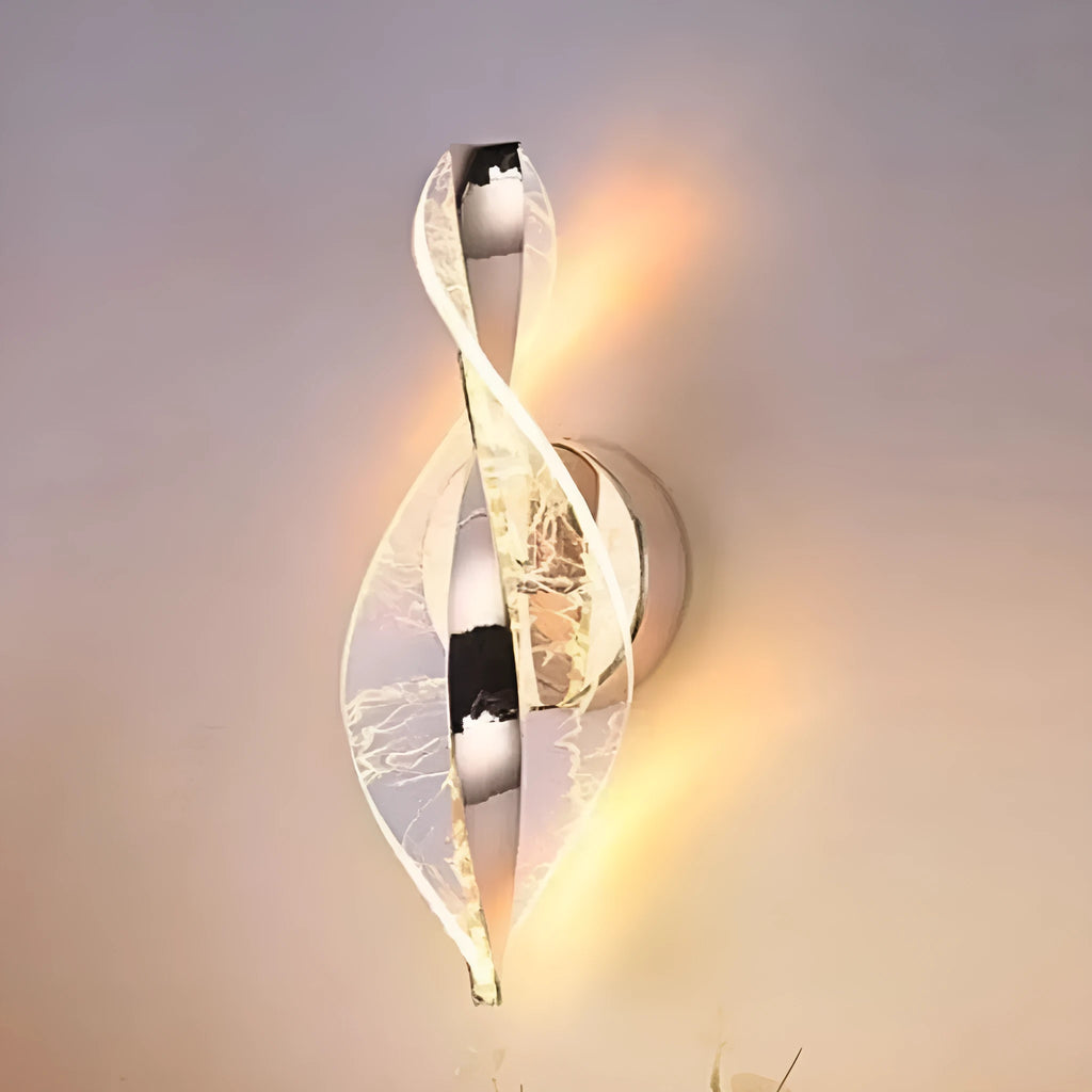 Modern minimalist Bond series wall lamp for living room TV background wall, 30x12x11cm, three light changing modes