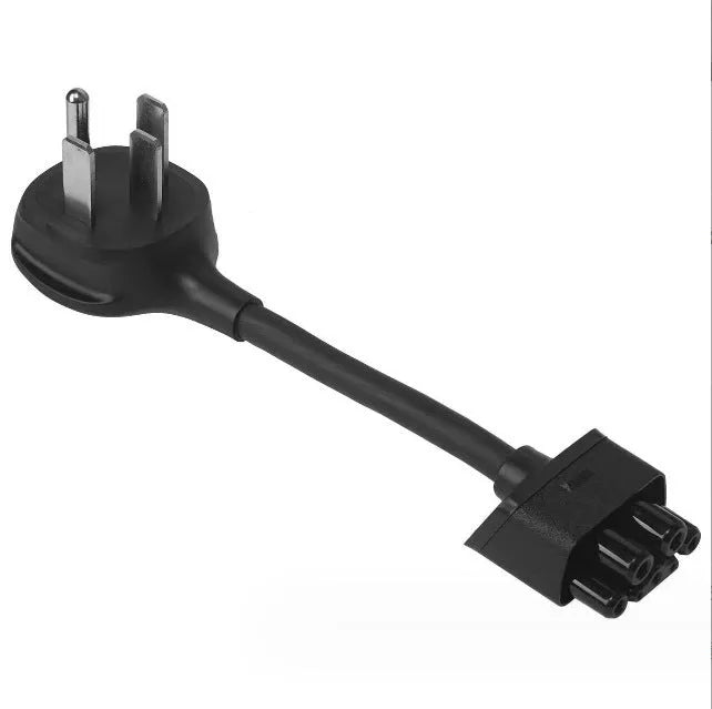 American standard plug to 12V car charger adapter conversion wire with copper cable