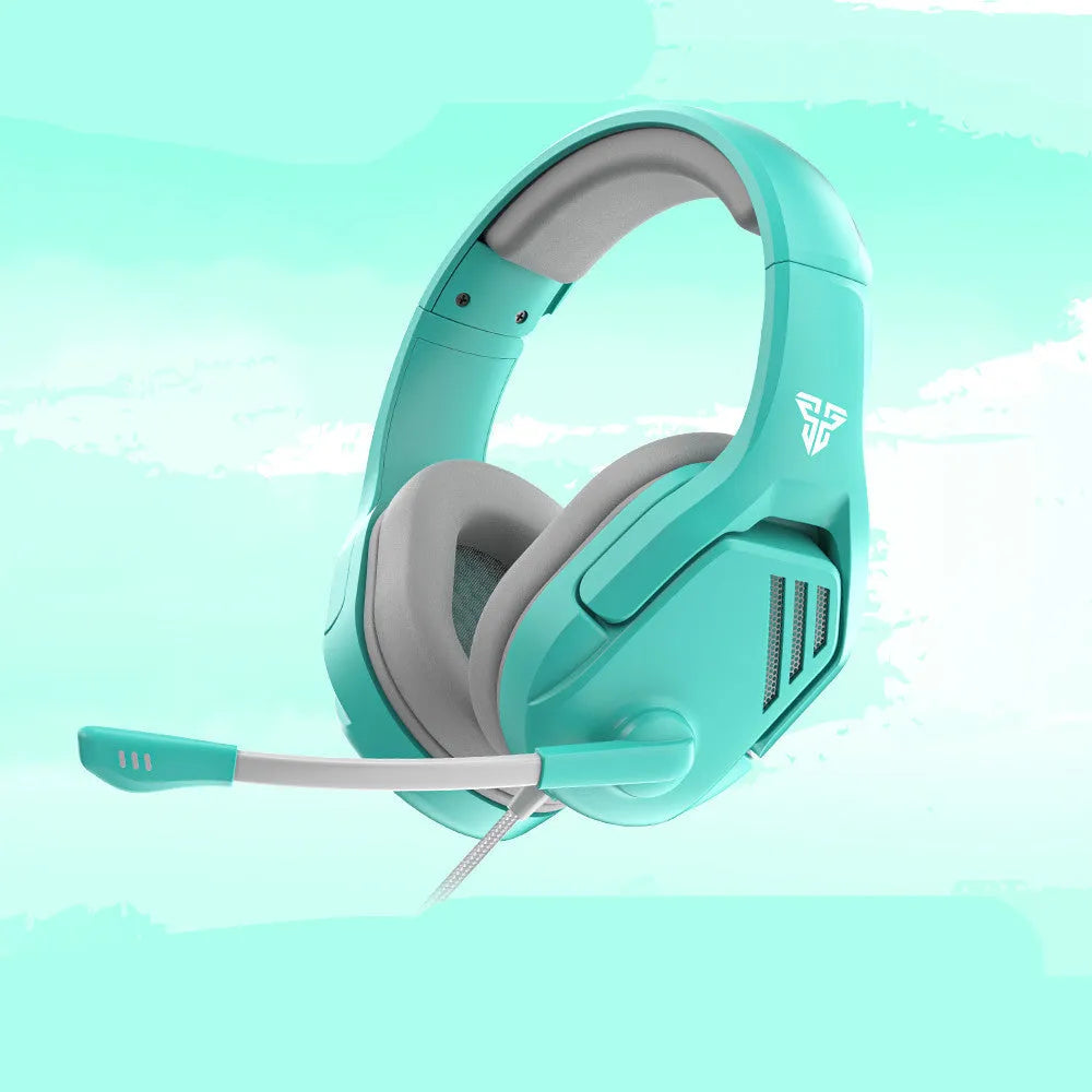 Black MH86 over-ear gaming headset with a detachable microphone boom and a 3.5mm/USB cable.