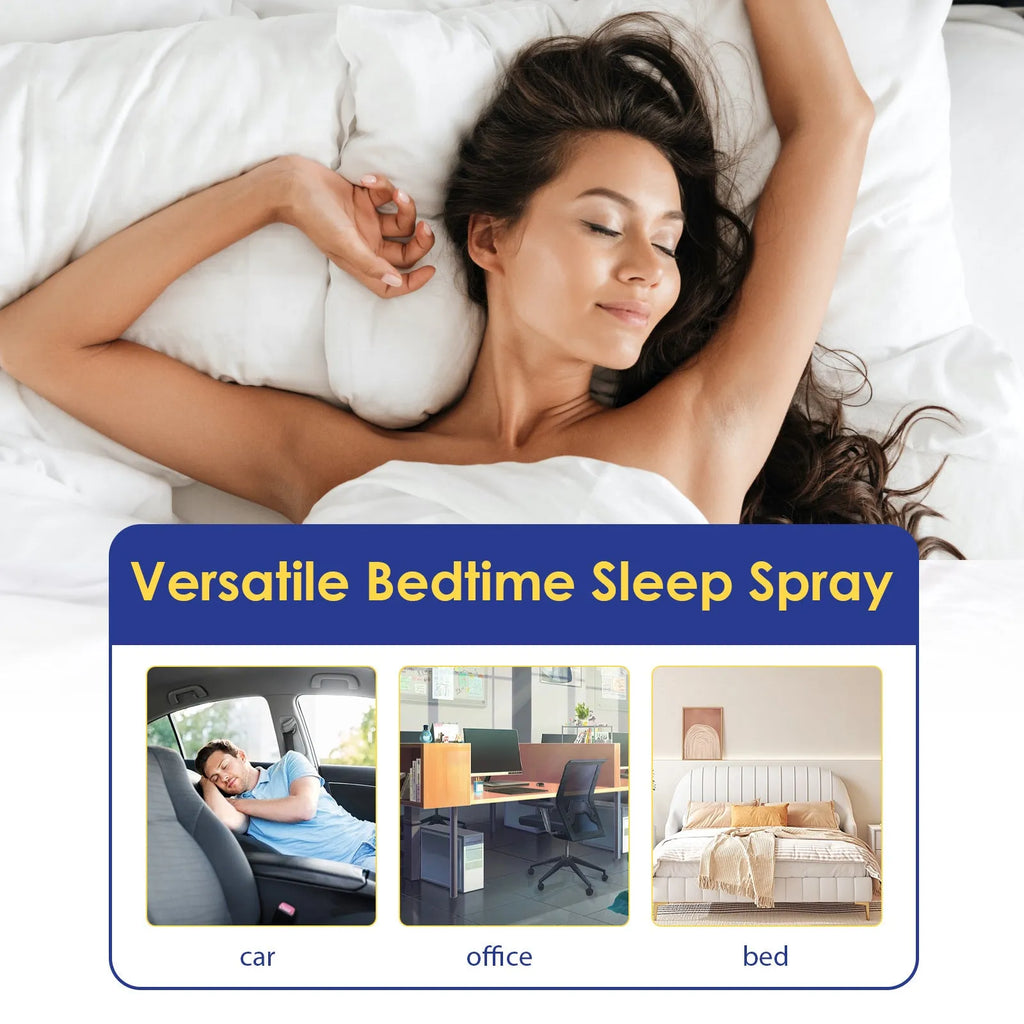 60ml lavender aromatherapy sleep care spray bottle for bedtime relaxation