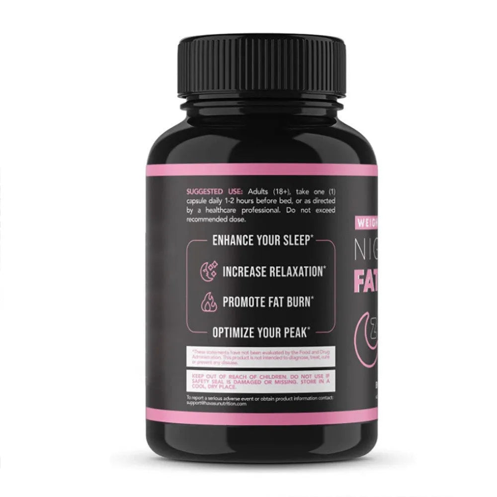 Bottle of L-Carnitine capsules with white kidney bean extract dietary supplement