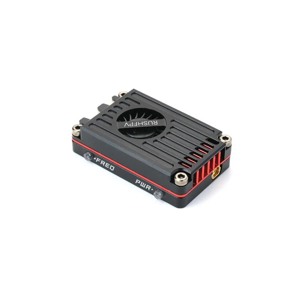 FPV crossing machine with MAXSOLO2.5W image transmission active cooling black metal
