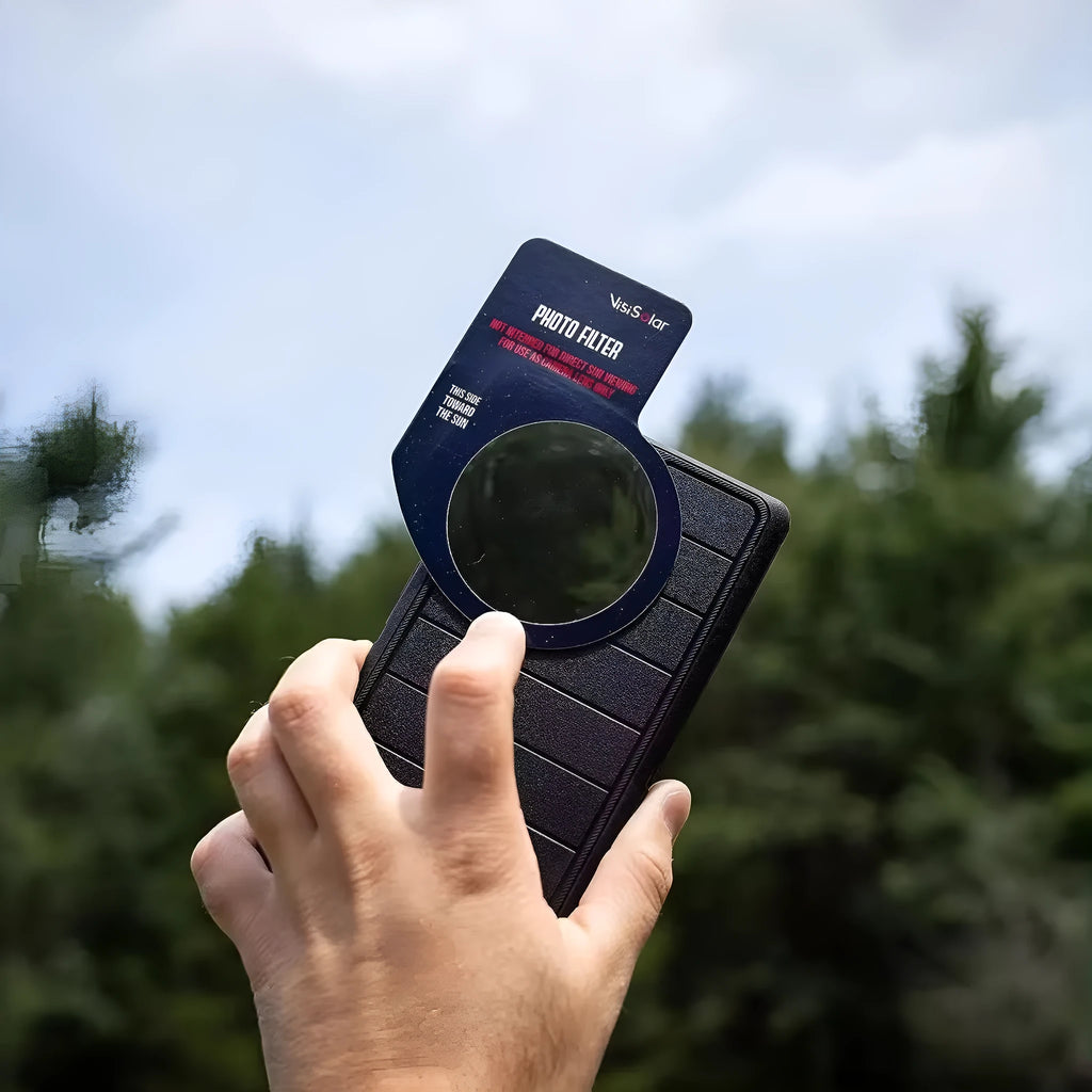Professional solar eclipse sunglasses for adults with UV resistant lens and paper frame