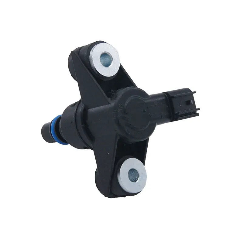 Black ABS plastic turbo solenoid valve for Ford vehicles, part number AU5A-9G866-AB.
