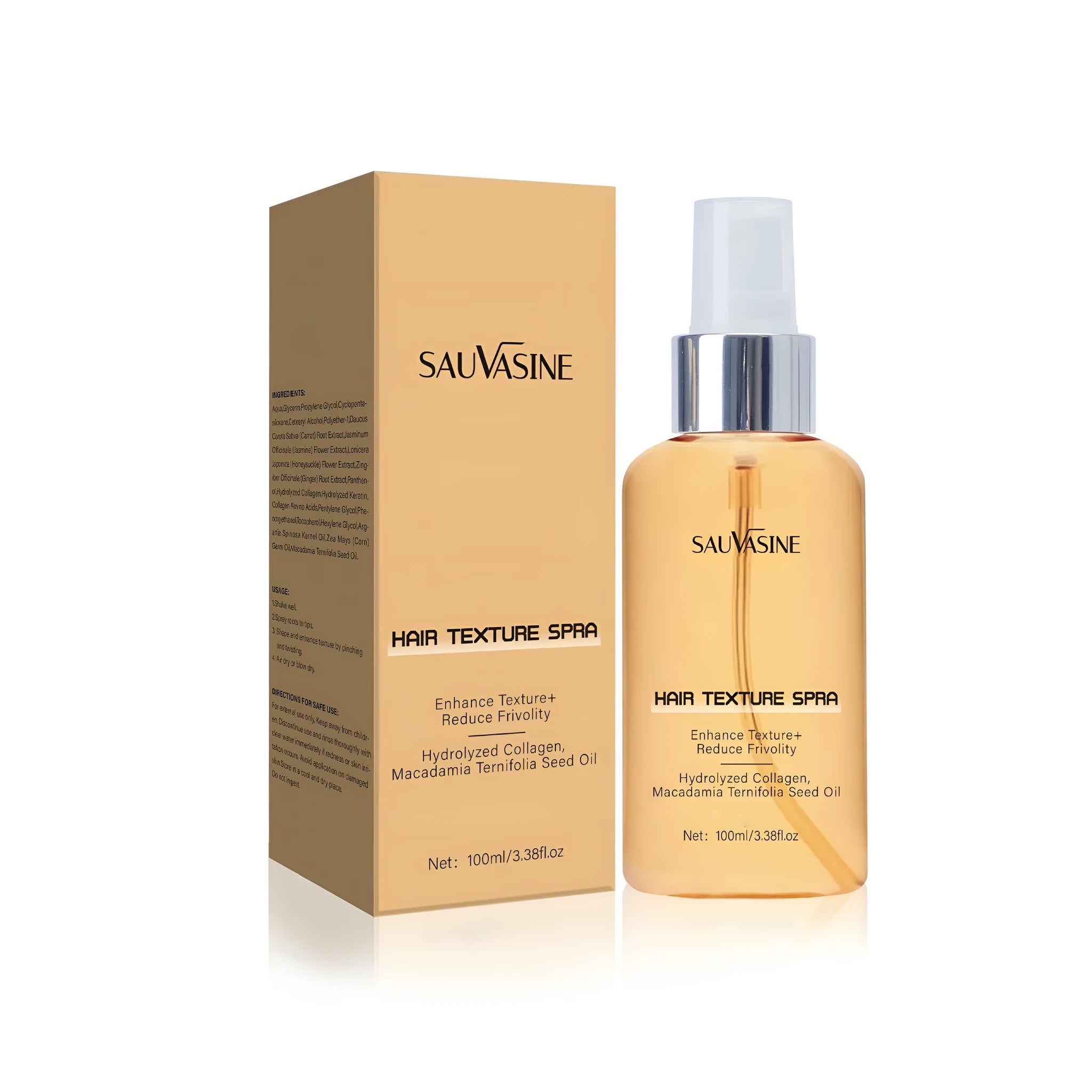 SWX-248 hair care spray bottle 100ml reduces frizz and moisturises scalp