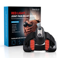 Black adjustable strap shoulder pain physiotherapy instrument with three gear settings