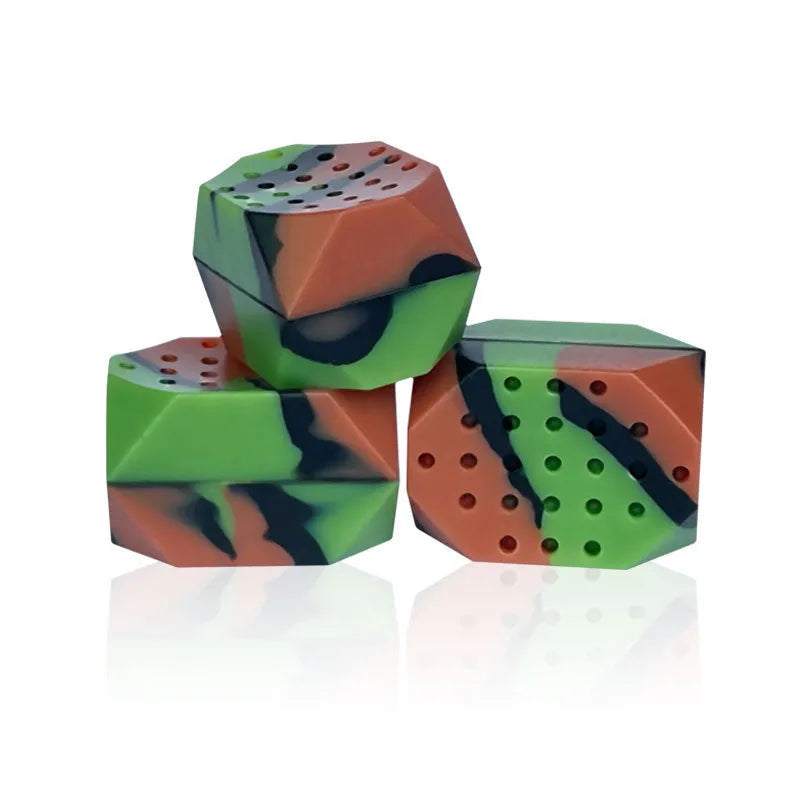 Camouflage facial muscle fitness balls for jaw tightening exercise