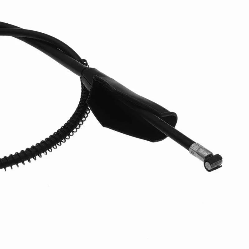 Black rubber 250 clutch cable for motorcycle, single replacement throttle pull line