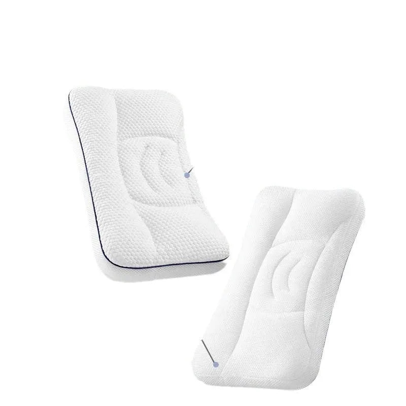 Children's dual-sided antibacterial neck pillow with cold and warm surfaces for ages 1-6 years