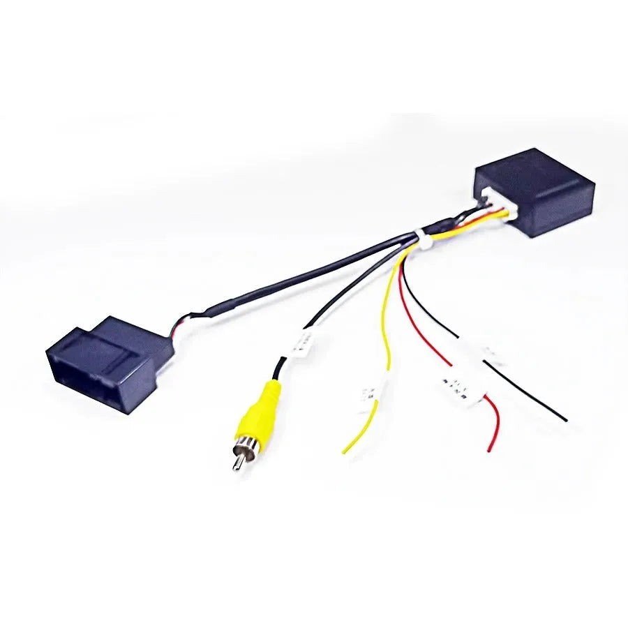 Black MIB host reverse camera conversion box with pure copper construction for Volkswagen and Skoda vehicles