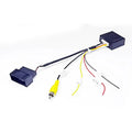Black MIB host reverse camera conversion box with pure copper construction for Volkswagen and Skoda vehicles