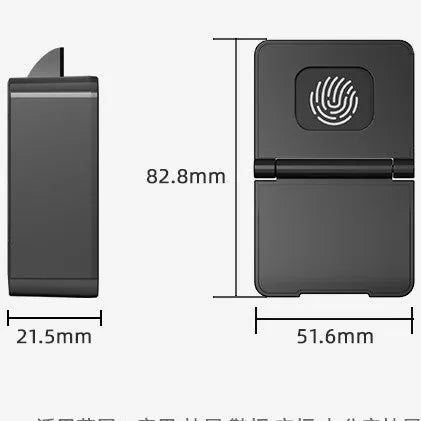 Punch free drawer lock F079 removable card version with key for wardrobes and safes.