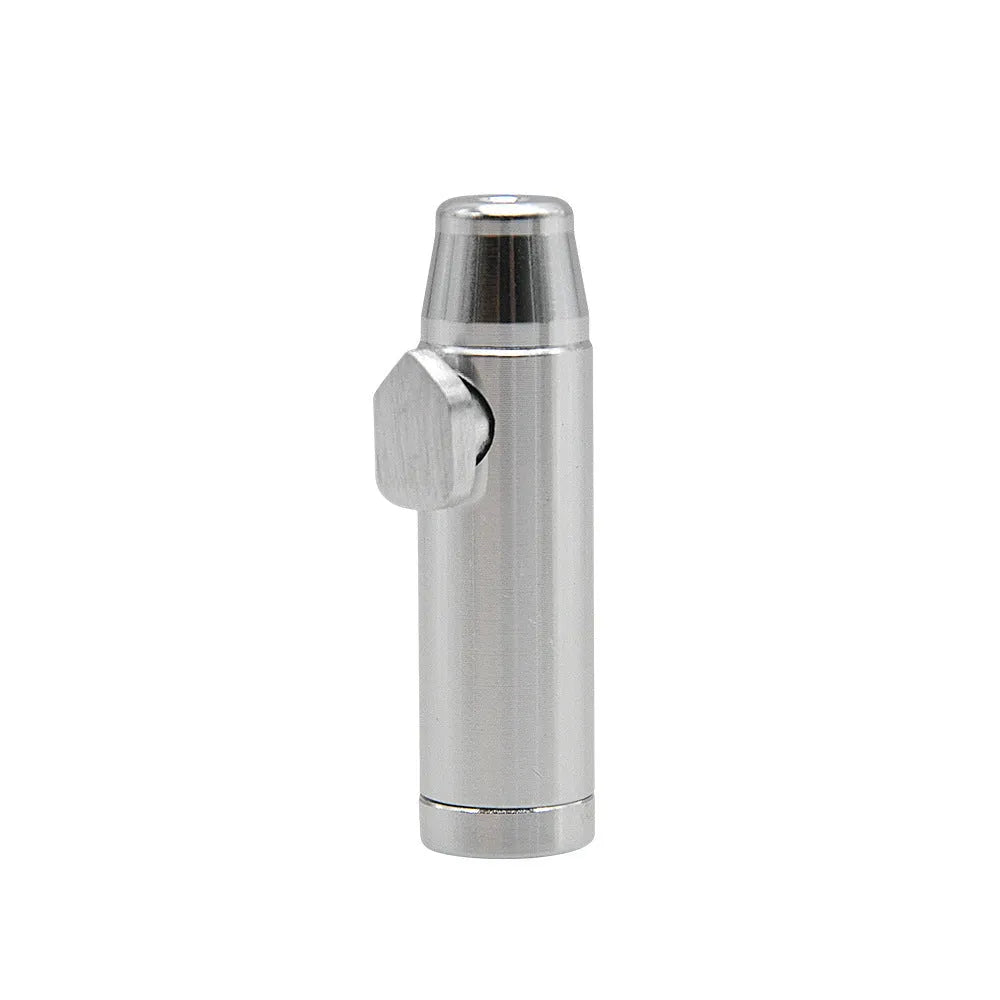 Aluminium alloy cigarette holder with 53mm flat head in seven colour options