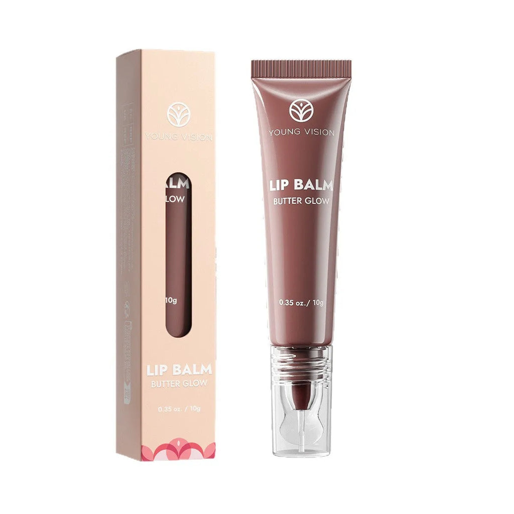 Modular plug hose lip gloss in six colour options with moisturising formula and 10g net content