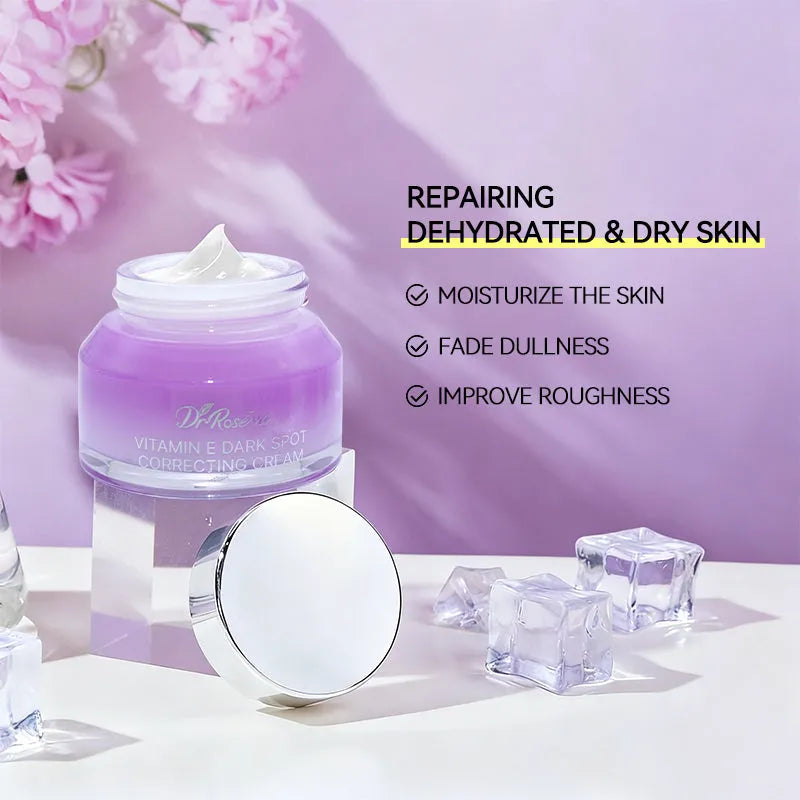 DR.ROSEVA Brightening Vitamin E Dark Spot Corrector Face Cream in a 50g jar