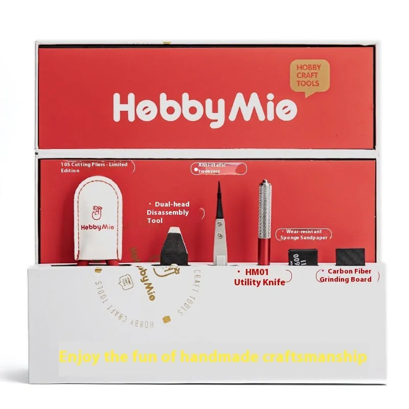 Meow Maker Model Tool Featured Set metal modelling tools for miniature assembly