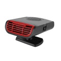 Portable 150W 12V black ABS car heater blower for defrosting and demisting windscreens