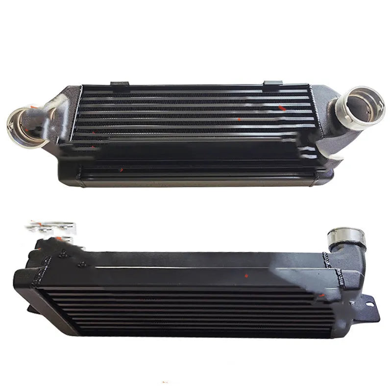 Black plastic modified intercooler AL-011 for BMW 135i 335i Z4 direct fit