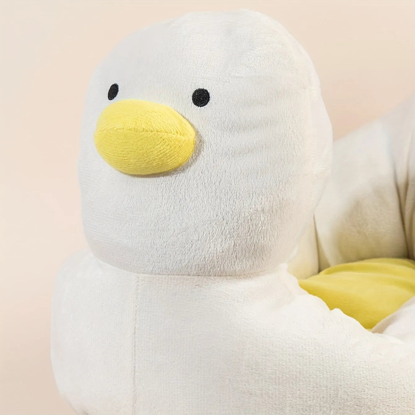 Duck-shaped pet bed sofa in soft polyester for small dogs and cats