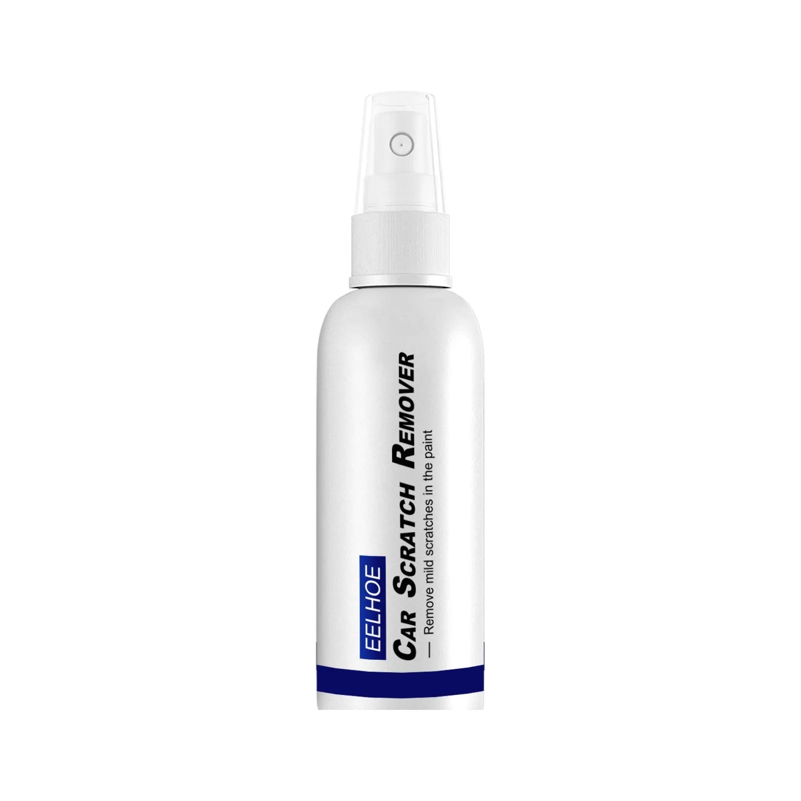 Car scratch repair spray bottle for paint surface restoration in 100ml, 50ml, and 30ml capacities