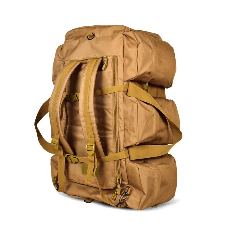 Outdoor sports multifunctional mountaineering tactical backpack in Oxford cloth camouflage pattern