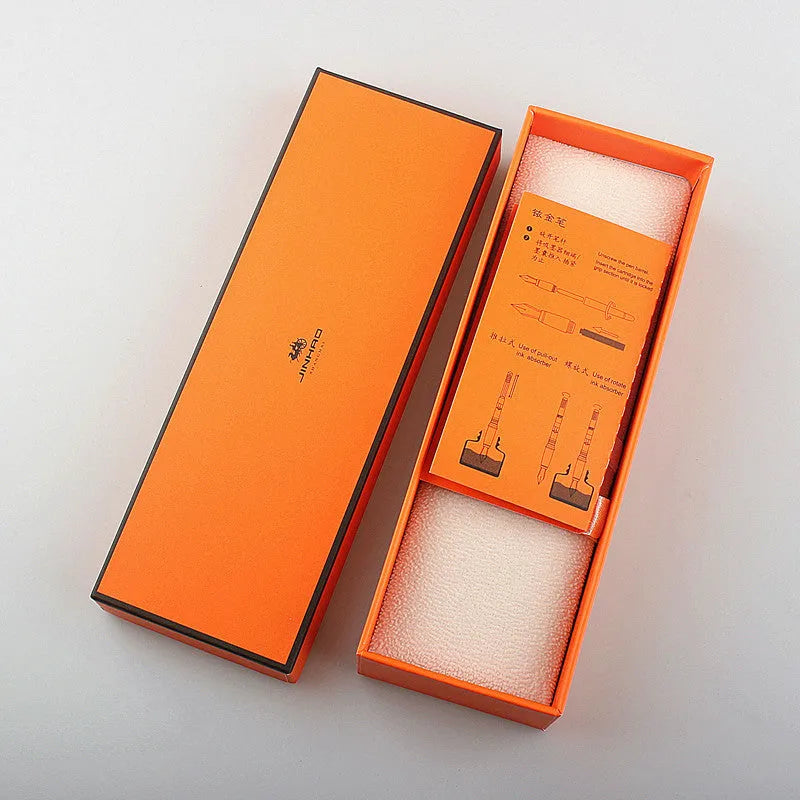 Stainless steel ballpoint pen with 0.5mm tip in multiple colour options